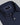 Casual Shirt Navy Patterned - Semi Cutaway Collar