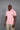 Smart Casual Short Sleeve Polo Shirt Jersey Cotton  - Pink